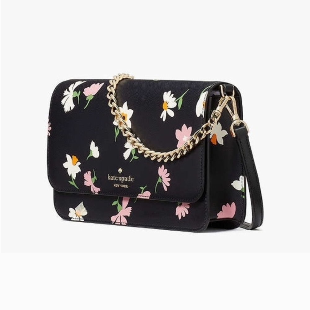 KATE SPADE NEW YORK NWT Floral Waltz Laurel Way Crossbody/Shoulder Bag - Picture 8 of 14